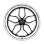 WELD Laguna Drag Gloss Black Wheel with Milled Spokes 15x10 | 5x120.65 BC (5x4.75) | +50 Offset | 7.50 Backspacing - S152B0063P50
 for Camaro 1993-2002, Firebird 1993-2002, Corvette C6 Grand Sport / Z06 2005-2013, Corvette C7 Grand Sport / Z06 2014-2019