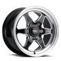 WELD Ventura 6 Street Gloss Black Wheel with Milled Spokes 20x9.5 | 6x139.7 BC (6x5.5) | +28 Offset | 6.375 Backspacing - S10609584P28 for 1999, 2000, 2001, 2002, 2003, 2004, 2005, 2006, 2007, 2008, 2009, 2010, 2011, 2012, 2013, 2014, 2015, 2016, 2017, 2018, 2019, 2020, 2021, 2022, 2023, 2024 Chevrolet Silverado 1500, GMC Sierra 1500. Ram TRX 2021-2024, Ram 1500 / Rebel 2019-2024