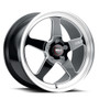 WELD Ventura 5 Street Gloss Black Wheel with Milled Spokes 19x12 | 5x120.65 BC (5x4.75) | +50 Offset | 8.5 Backspacing - S10492062P50 for Corvette C6 Z06 / Grand Sport / ZR1 2006-2013, Corvette C7 Z06 / Grand Sport / ZR1 2014-2019