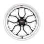 WELD Laguna Street Gloss Black Wheel with Milled Spokes 20x12 | 5x120 BC | +52 Offset | 8.50 Backspacing - S10702021P52 for 2020, 2021 Chevrolet Corvette C8