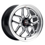 WELD Laguna Street Gloss Black Wheel with Milled Spokes 18x9.5 | 5x120.65 BC (5x4.75) | +29 Offset | 6.4 Backspacing - S10789562P29 for Camaro 1993-2002, Firebird 1993-2002