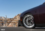 Dodge Challenger Hellcat with Weld Laguna Gloss Black Drag Wheels, 20x9 Fronts and 18x10 Beadlock Rears.