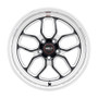 WELD Laguna Street Gloss Black Wheel with Milled Spokes 20x9 | 5x115 BC | +20 Offset | 5.8 Backspacing - S10709090P20 for Challenger 2009-2023, Charger 2012-2023, Chrysler 300 2012-2023, Charger & Challenger Hellcat Standard Body 2015-2023