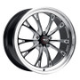 WELD Belmont Street Gloss Black Wheel with Milled Spokes 20x11 | 5x114.3 BC (5x4.5) | +56 Offset | 8.2 Backspacing - S11301165P56 for Shelby GT500 2007-2014, Mustang S197 V6 / GT 2005-2014, Mustang S550 GT / V6 / EcoBoost 2015-2023, Shelby GT350 2015-2023, Shelby GT500 2020-2022