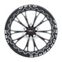 WELD Belmont Beadlock Drag Gloss Black Wheel with Milled Spokes 17x10 | 5x115 BC | +30 Offset | 6.70 Backspacing - S90870071P30 for Challenger 2009-2023, Charger 2006-2010, Charger 2012-2023, Chrysler 300 2012-2023, Magnum 2005-2009, Charger & Challenger Hellcat Standard Body 2015-2023