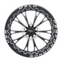 WELD Belmont Beadlock Drag Gloss Black Wheel with Milled Spokes 15x10 | 5x115 BC | +22 Offset | 6.40 Backspacing - S908B0071P22 for Challenger 2009-2023, Charger 2006-2010, Charger 2012-2023, Chrysler 300 2012-2023, Magnum 2005-2009, Charger & Challenger Hellcat Standard Body 2015-2023