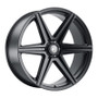 Forgestar X6 F11 Satin Black Wheel 24x10 | 6x139.7BC | +25 Offset | 6.5 Backspacing - F01140084P25 for Chevrolet Silverado 1500 2019-2024, GMC Sierra 1500 2019-2024, Cadillac Escalade 2019-2024, GMC Yukon 2019-2024, Chevrolet Tahoe 2019-2024, Chevrolet Suburban 2019-2024, Ram 1500 / Rebel 2019-2024, Ram TRX 2021-2024