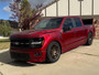 Michael L's Red F-150 Crew Cab on Forgestar X14 Super Deep Satin Bronze Wheel 22x10 | 6x135 BC (F-150) | +30 Offset | 6.7 Backspacing - F35520089P30 