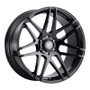 Forgestar X14 Deep Gloss Black Wheel 22x10 | 6x139.7BC | +30 Offset | 6.7 Backspacing - F25120084P30 for Chevrolet Silverado 1500 2019-2024, GMC Sierra 1500 2019-2024, Cadillac Escalade 2019-2024, GMC Yukon 2019-2024, Chevrolet Tahoe 2019-2024, Chevrolet Suburban 2019-2024, Ram 1500 / Rebel 2019-2024, Ram TRX 2021-2024