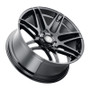 Forgestar X14 Deep Gloss Black Wheel 22x10 | 6x139.7BC | +30 Offset | 6.7 Backspacing - F25120084P30 for Chevrolet Silverado 1500 2019-2022, GMC Sierra 1500 2019-2022, Cadillac Escalade 2019-2022, GMC Yukon 2019-2022, Chevrolet Tahoe 2019-2022, Chevrolet Suburban 2019-2022