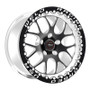 Weld Racing RT-S S77 15x10 / 5x115 BP / 6.5in. BS Black Drag Wheel (Medium Pad) - Black Single Beadlock MT - 77MB-510W65F for 2009-2023 Challenger RT / SCAT / SRT,  2006-2023 Charger RT / SCAT / SRT,  2012-2023 Chrysler 300 SRT8 / SRT, 2005-2009 Magnum SRT8, 2015-2023 Charger & Challenger Hellcat Narrow (including Redeye)