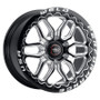 WELD Laguna 6 Beadlock Drag Gloss Black Wheel with Milled Spokes 20x11 | 6x127 BC (6x5) | +36 Offset | 7.375 Backspacing - S90301181738
