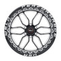 WELD Laguna 6 Beadlock Drag Gloss Black Wheel with Milled Spokes 17x10 | 6x135BC | +43 Offset | 7.25 Backspacing - S90370089P42 for 2004, 2005, 2006, 2007, 2008, 2009, 2010, 2011, 2012, 2013, 2014, 2015, 2016, 2017, 2018, 2019, 2020, 2021, 2022, 2023, 2024Ford F-150