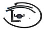 J&L 3.0 oil separator passenger side black anodized for 2010-2015 Chevrolet Camaro SS 6.2L LS3 - 3080P-B
