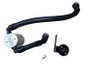 J&L 2020 Ford Mustang GT500 Passenger Side Oil Separator 3.0 - Clear Anodized