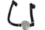 Ford Mustang GT catch can - J&L 3024P-C clear / satin billet oil separator