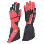 RaceQuip SFI-5 Red/Black Small Outseam Angle Cut Glove - 359102