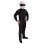 RaceQuip Black Chevron-5 Suit SFI-5 - XLG - 91609069