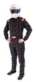 RaceQuip Black Chevron-1 Suit - SFI-1 Mtall - 130904