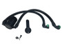 J&L 3.0 oil separator driver side black anodized for 2015-2021 Ford Mustang EcoBoost - 3029D-B