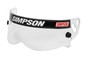Simpson Safety Simpson Shield X-Bandit/ Diamondback/RX SA10 Helmet Shield - Clear - X Bandit / Diamondback / Skull / RX Model Helmets Clear product photo