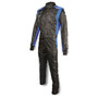 Impact Racing Suit  Racer Small Black/Blue - 24219306