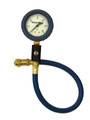 Intercomp Deluxe Air Gauge 2.5in 0-30 Glow-in Dark Tire Pressure Gauge - Deluxe - Glow in the Dark - 0-30 psi - Analog - 2-1/2 in Diameter - White Face - 1/2 lb Increments - Each - 360069