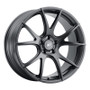 Forgestar CF5V Street 19X9 SC 5X120 ET38 BS6.5 Satin Black 72.56 Wheel - F12299021P38 for C8 Corvette Base & Stingray 2020-2024, C8 Corvette Z51 2020-2024, Tesla Model S (2012-2024), Tesla Model X (2016-2024)