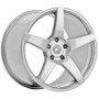 Forgestar CF5 Street 19X9 SC 5X114.3 ET35 BS6.4 Gloss Silver 72.56 Wheel - F11699065P35 2005-2014 Mustang GT / Coyote / V6, 2015-2023 Mustang GT / V6 / EcoBoost, Tesla Model 3 (2017-2026), Tesla Model Y (2020-2026), Mustang GT 2024-2025, Mustang EcoBoost 2024-2025, Mustang Dark Horse 2024-2025