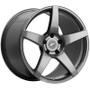 Forgestar CF5 Street 20X9.5 DC 5X114.3 ET29 BS6.4 Gunmetal 72.56 Wheel - F21309565P29 for S197 Mustang GT / V6 / GT500 2005-2014, S550 Mustang EcoBoost / V6 / GT 2015-2023, Mustang GT 2024-2025, Mustang EcoBoost 2024-2025, Mustang Darkhorse 2024-2025