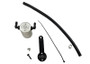 J&L 16-19 Honda Civic 1.5L Turbo (EX & Si) Passenger Side Oil Separator 3.0 - Clear Anodized