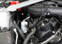 Ford Mustang V6 catch can - J&L 3014P-C clear / satin billet oil separator
