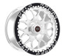 Weld Racing RT-S S77 HD Forged Aluminum 15x10 / 6x5.5 BP / 6.5in. BS  Polished Center Drag Wheel (Medium Pad) - Single Beadlock - 77MP-510E65F for your 1999-2026 Chevrolet Silverado / GMC Sierra 1500.