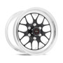 Weld Racing RT-S S77 HD Forged Aluminum 17x7 / 6x5.5 BP / 4.2in. BS  Black Center Drag Wheel (Low Pad) - 77LB7070E42A for Chevy Silverado & GMC Sierra 1999-2026