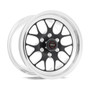 Weld Racing RT-S S77 HD Forged Aluminum 17x9.5 / 6x135 BP / 6.2in. BS  Black Center Drag Wheel (Low Pad) - 77LB7095Y62A for 2004-2024 Ford F-150
