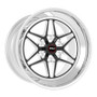 Weld Racing RT-S S81 HD Forged 17x9.5 / 6x5.5 BP / 5.7in. BS  Black Center Drag Wheel (Low Pad) - 81LB7095E57A for your 1999-2026 Chevrolet Silverado / GMC Sierra 1500.