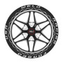 Weld Racing RT-S S81 HD Forged 15x10 / 6x5.5 BP / 6.5in. BS  Polished Center Drag Wheel (Medium Pad) - Single Black Beadlock - 81MP510E65F for your 1999-2023 Chevrolet Silverado / GMC Sierra 1500.