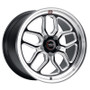 WELD Laguna Street Gloss Black Wheel with Milled Spokes 18x10.5 | 5x120.65 BC (5x4.75) | +64 Offset | 8.25 Backspacing - S10780562P64 for Corvette C6 Base 2005-2013, Corvette C6 Z51 2005-2009, Corvette C7 Base 2014-2019, Corvette C7 Z51 Stingray 2014-2019
