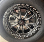 WELD Belmont Beadlock Drag Gloss Black Wheel with Milled Spokes 17x10 | 5x114.3 BC (5x4.5) | +25 Offset | 6.50 Backspacing - S90870067P25 for Explorer ST (2020-2024), 1994-1998 Mustang GT / Cobra, 1999-2004 Mustang GT / Cobra, Nissan 370Z (Z34) 2009-2020, Nissan 350Z (Z33) 2002-2008