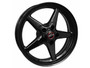 Race Star 92 Drag Star Bracket Racer Gloss Black Wheel 18x5 5x120BC 2.00BS GM #92-850245B