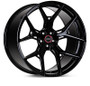 Vossen HF-5 20x9 / 5x120 / ET35 / Flat Face / 72.56 - Gloss Black Wheel - HF5-0B01 for C8 Corvette Base & Stingray 2020-2026, C8 Corvette Z51 2020-2026, Tesla Model S (2012-2026), Tesla Model X (2016-2026)
