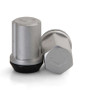 Vossen 35mm Lock Nut - 12x1.5 - 19mm Hex - Cone Seat - Silver (Set of 4) - LUG-NL1250-CH