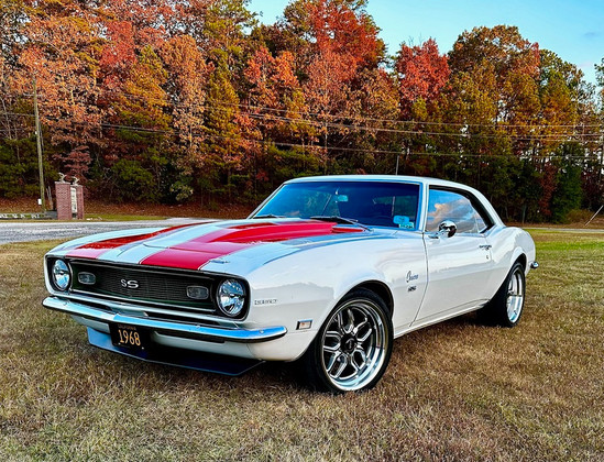 Owner Spotlight: John’s 1968 Camaro on WELD Laguna 18x8 & 18x9.5 Gloss Black Milled Wheels.