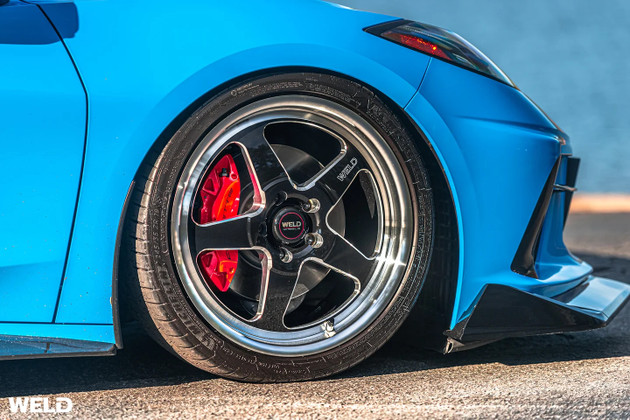 WELD Ventura Street Wheels for 2020-2025 Chevrolet Corvette C8 (Base & Z51) – Available Now at Drag Racing Wheels!