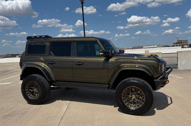 Owner Spotlight: Eric’s 2025 Ford Bronco Raptor on Vossen HFX-1 Wheels
