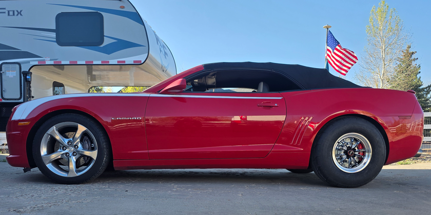 Owner Spotlight: Alex’s Track Ready 2013 Camaro SS on WELD Belmont Drag Wheels