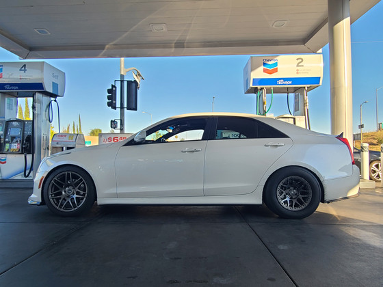 Owner Spotlight: Tom's 2018 Cadillac ATS-V Sedan On Forgestar F14 Drag Pack Wheels
