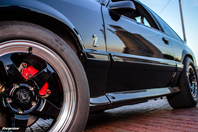 Forgestar D5 Beadlock Drag Wheels on a FoxBody 5.0L Mustang (1979-1993)