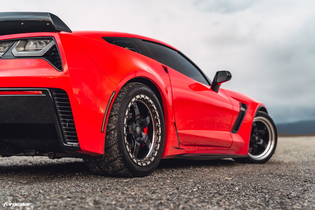2014-2019 Corvette C7 Z06 / Grand Sport Forgestar F14 and D5 Beadlock Drag Wheels (Fitment Guide)