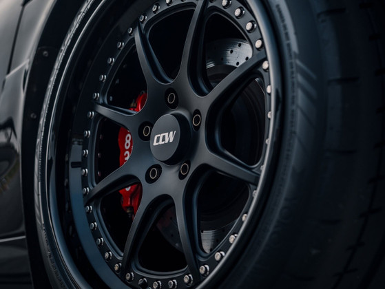 CCW CZ08 Matte Black Wheels – 19x10 / 19x12 for 2006–2013 Corvette Z06 & Grand Sport